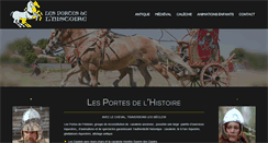 Desktop Screenshot of portesdelhistoire.com